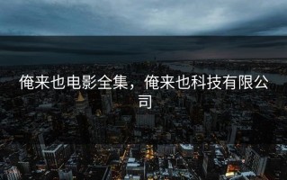 俺来也电影全集，俺来也科技有限公司